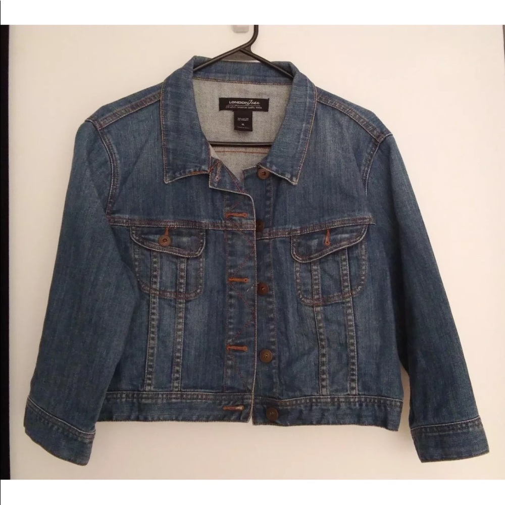 Cropped Jean Jacket
